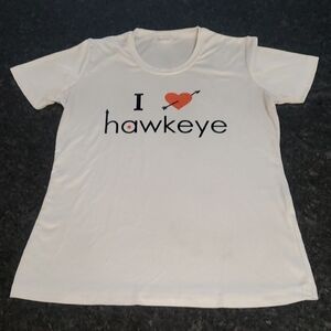 I Love Hawkeye White T-Shirt
